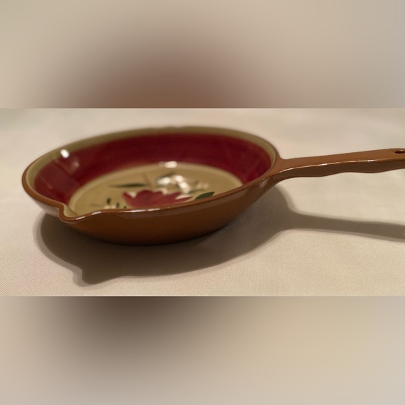 Stangl Pottery 'Magnolia' Open Skillet Mid Century Modern - Picture 2 of 8